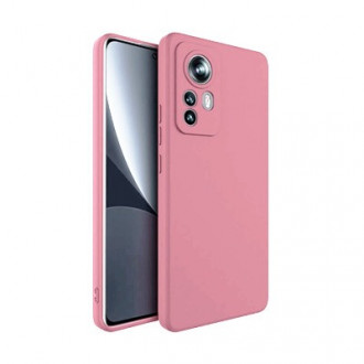 OEM Back Cover Θήκη Λεπτής Σιλικόνης Matte για Xiaomi 12 Pro Σομόν