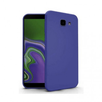OEM Back Cover Θήκη Λεπτής Σιλικόνης Matte για Samsung Galaxy J4 Plus Σκούρο Μπλε