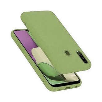 OEM Back Cover Θήκη Λεπτής Σιλικόνης Matte για Samsung Galaxy A20s Λαχανί