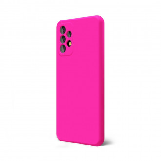 OEM Back Cover Θήκη Λεπτής Σιλικόνης Matte για Samsung Galaxy A32 Φούξια