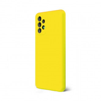 OEM Back Cover Θήκη Λεπτής Σιλικόνης Matte για Samsung Galaxy A32 Κίτρινο