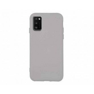 OEM Back Cover Θήκη Λεπτής Σιλικόνης Matte για Samsung Galaxy A41 Γκρι