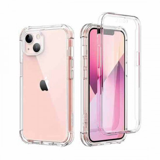 OEM Θήκη Σιλικόνης 360 για iPhone 13/14 Διάφανο