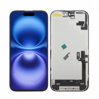 Οθόνη DD Soft-OLED με Μηχανισμό Αφής για iPhone 16e Μαύρο