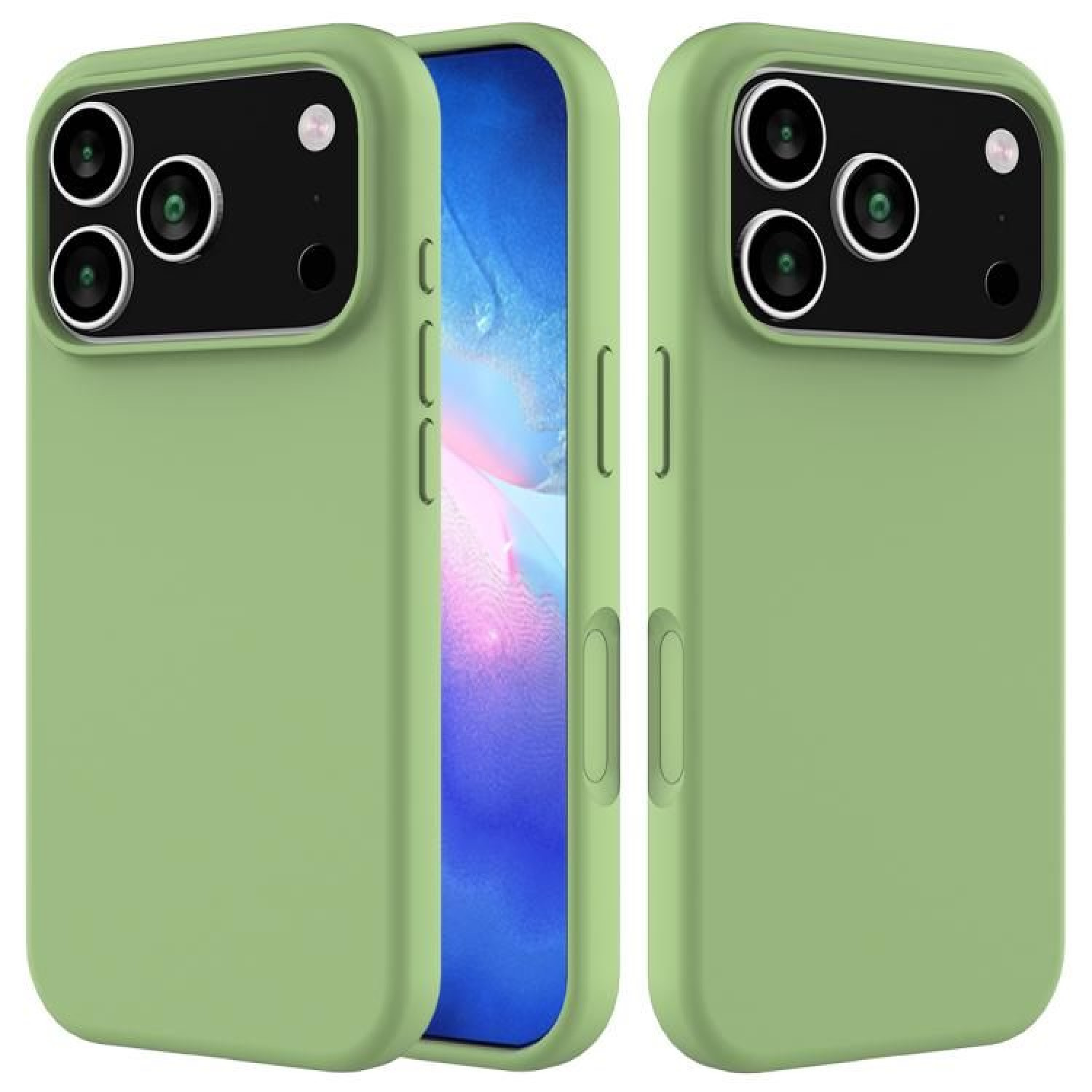 OEM Θήκη Rubber Ενισχυμένης Σιλικόνης για iPhone 17 Pro Λαχανί OEM Θήκη Rubber Ενισχυμένης Σιλικόνης για iPhone 17 Pro Λαχανί