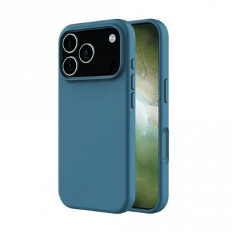 OEM Θήκη Rubber Ενισχυμένης Σιλικόνης για iPhone 17 pro max Μπλέ Σκούρο