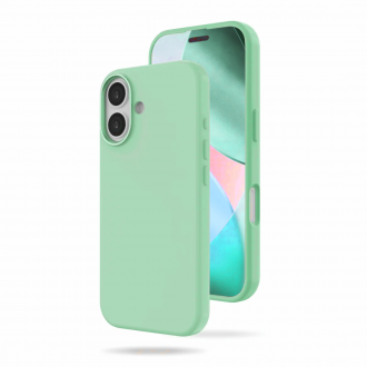 OEM Θήκη Rubber Ενισχυμένης Σιλικόνης για iPhone 17  Φυστικί