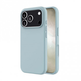 OEM Θήκη Rubber Ενισχυμένης Σιλικόνης για iPhone 17 pro max Μπλέ-Γκρί