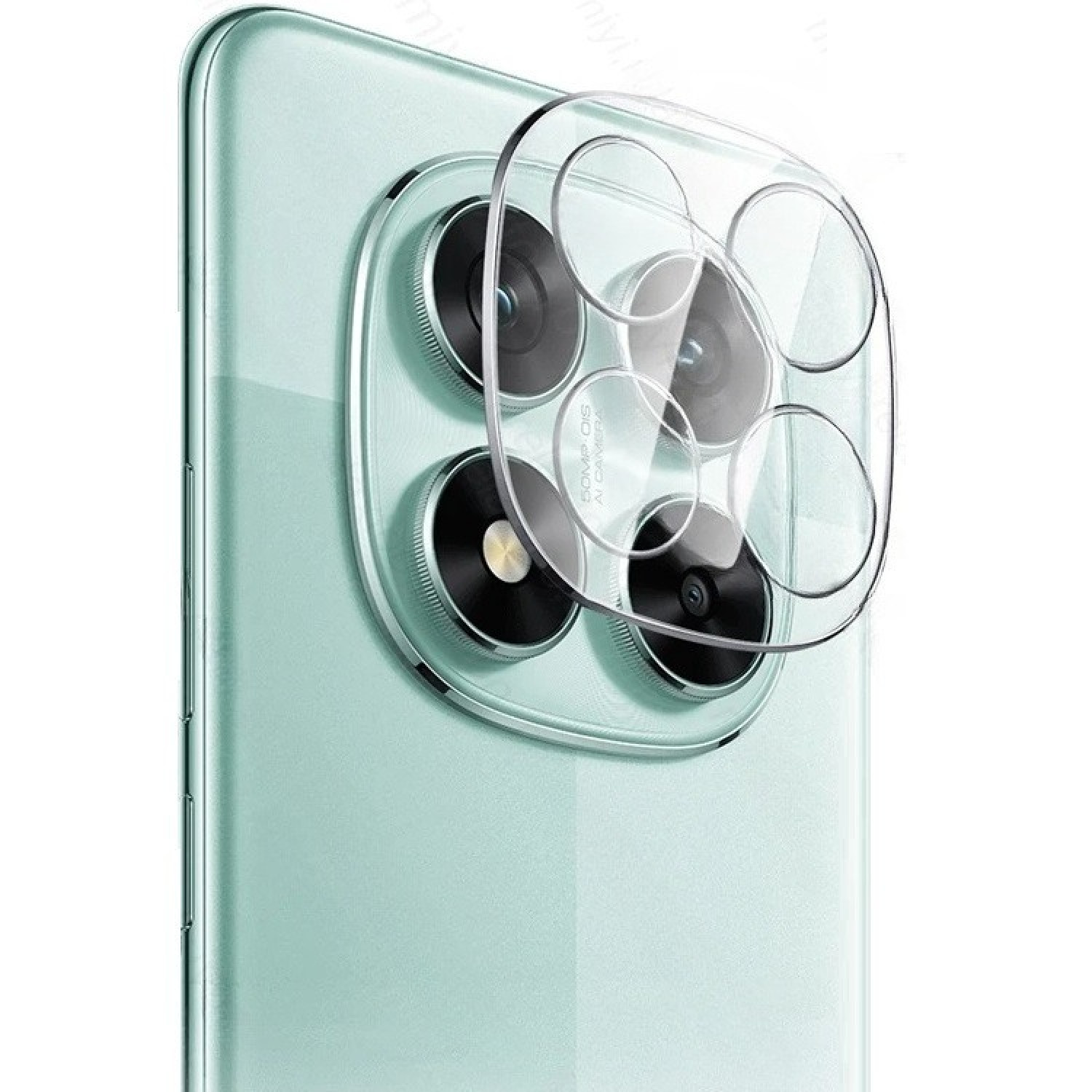 Aντιχαρακτικό Γυαλί Προστασίας Κάμερας Xiaomi Redmi Note 14 Pro 4G Διάφανο