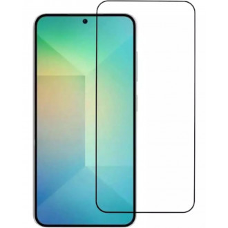 3D Full Cover Tempered Glass για Samsung Galaxy S25 Edge Μαύρο