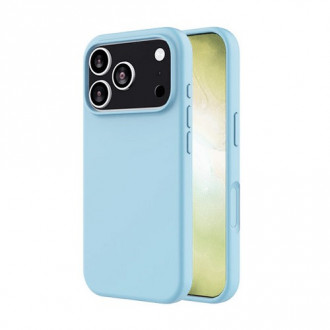 OEM Θήκη Rubber Ενισχυμένης Σιλικόνης για iPhone 17 pro max Baby Blue