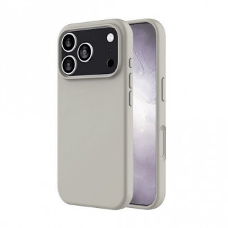 OEM Θήκη Rubber Ενισχυμένης Σιλικόνης για iPhone 17 pro max Γκρί