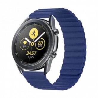 Universal 49-45-44-42mm Λουράκι Σιλικόνης Μαγνητικό Μπλέ