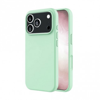 OEM Θήκη Rubber Ενισχυμένης Σιλικόνης για iPhone 17 pro max Φυστικί