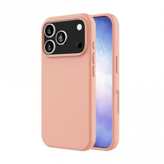 OEM Θήκη Rubber Ενισχυμένης Σιλικόνης για iPhone 17 Pro Σομόν