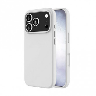 OEM Θήκη Rubber Ενισχυμένης Σιλικόνης για iPhone 17 pro max Λευκό