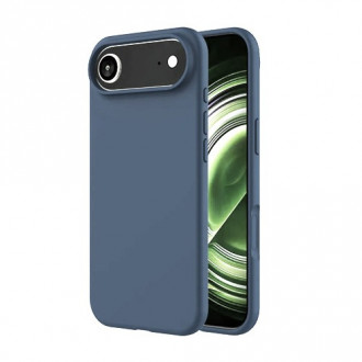 OEM Θήκη Rubber Ενισχυμένης Σιλικόνης για iPhone 17 Air Γκρί-Μώβ