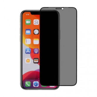 3D Full Cover Privacy Tempered Glass για Apple iPhone XR / 11 Μαύρο