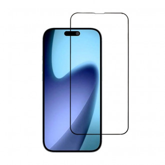 3D Full Cover Tempered Glass για iPhone 17 Pro Max Μαύρο
