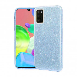 OEM Back Cover Θήκη Glitter Σιλικόνης για Samsung Galaxy S20 FE Γαλάζιο