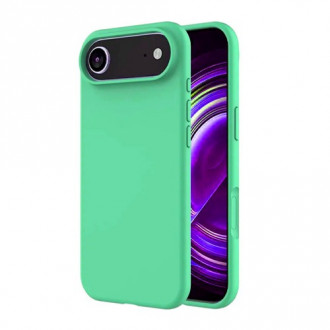 OEM Θήκη Rubber Ενισχυμένης Σιλικόνης για iPhone 17 Air Ανοιχτό Πράσινο