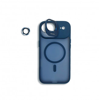 OEM Σκληρή Θήκη MagSafe με Stand και Προστασία Κάμερας για Iphone 17 Air Μπλέ