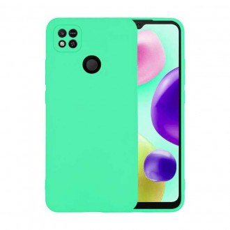 OEM Back Cover Θήκη Ενισχυμένης Σιλικόνης για Xiaomi redmi 10A Τιρκουάζ