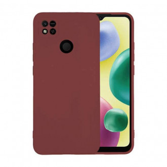 OEM Back Cover Θήκη Ενισχυμένης Σιλικόνης για Xiaomi redmi 10A Βυσσινί