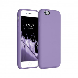 OEM Back Cover Θήκη Ενισχυμένης Σιλικόνης για iPhone 6/ 6s Λιλά