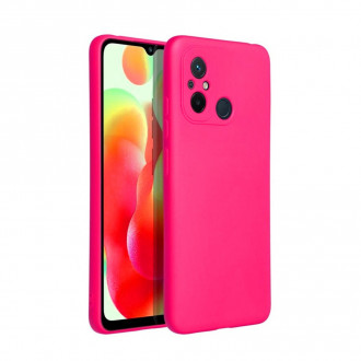 OEM Back Cover Θήκη Ενισχυμένης Σιλικόνης για Xiaomi Redmi 12C Φούξια