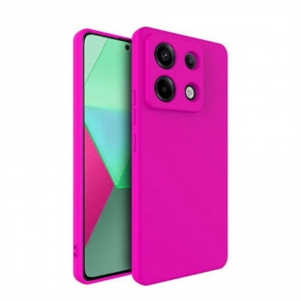 OEM Back Cover Θήκη Ενισχυμένης Σιλικόνης για Xiaomi Redmi Note 13 5G Hot Pink