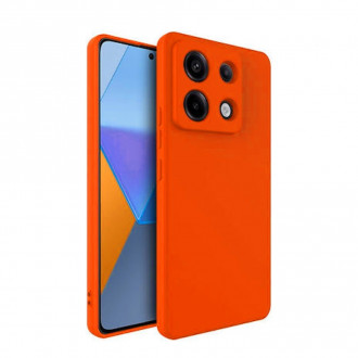 OEM Back Cover Θήκη Ενισχυμένης Σιλικόνης για Xiaomi Redmi Note 13 5G Neon Orange