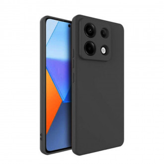 OEM Back Cover Θήκη Ενισχυμένης Σιλικόνης για Xiaomi Redmi Note 13 4G Μαύρο