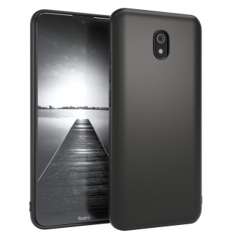 OEM Back Cover Θήκη Ενισχυμένης Σιλικόνης για Xiaomi Redmi 8A Μαύρο