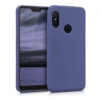 OEM Back Cover Θήκη Ενισχυμένης Σιλικόνης για Xiaomi Mi 10 Lite Σκούρο Μπλε