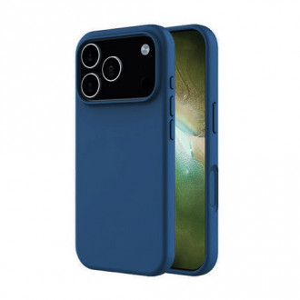OEM Θήκη Rubber Ενισχυμένης Σιλικόνης για iPhone 17 Pro Σκούρο Μπλέ