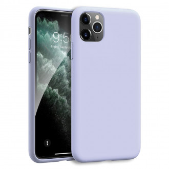 OEM Θήκη Rubber Ενισχυμένης Σιλικόνης για iPhone 11 Pro Max Λιλά