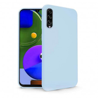 OEM Back Cover Θήκη Λεπτής Σιλικόνης Matte για Samsung Galaxy A30s/ A50 Σιέλ