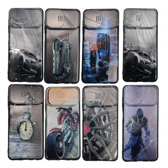 Θήκη πλάτης σιλικόνης με σχέδιο για Samsung Galaxy A51 (Random)