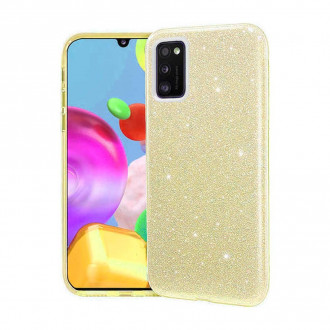 OEM Back Cover Θήκη Glitter Σιλικόνης για Samsung Galaxy S20 FE Χρυσό