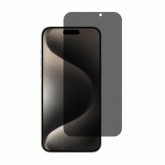 3D Full Cover Tempered Glass Privacy για iPhone 17 Pro Μαύρο