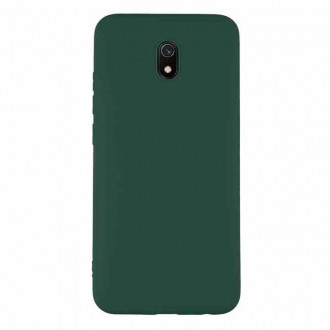 OEM Back Cover Θήκη Ενισχυμένης Σιλικόνης για Xiaomi Redmi 8A Σκούρο Πράσινο