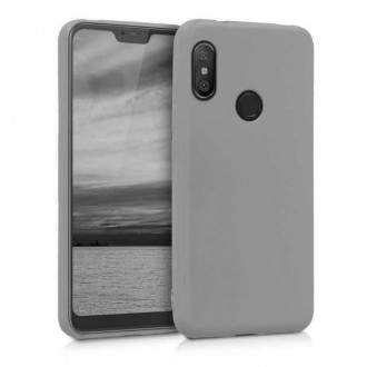 OEM Back Cover Θήκη Ενισχυμένης Σιλικόνης για Xiaomi Mi 10 Lite Γκρι