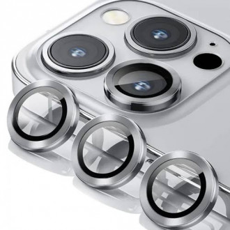 Aντιχαρακτικό Γυαλί Προστασίας Κάμερας iPhone 11 / 11 Pro / 11 Pro Max / 12 / 12 Pro / 12 Mini Ασημί