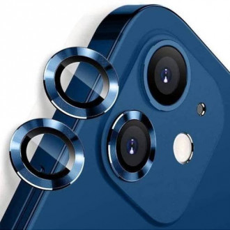 Aντιχαρακτικό Γυαλί Προστασίας Κάμερας iPhone 11 / 11 Pro / 11 Pro Max / 12 / 12 Pro / 12 Mini Μπλε