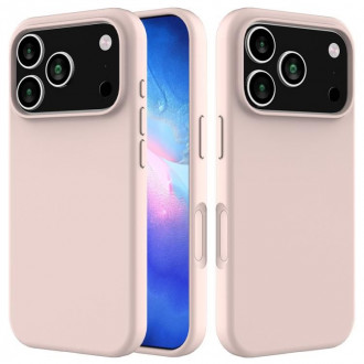 OEM Θήκη Rubber Ενισχυμένης Σιλικόνης για iPhone 17 Pro Baby Pink