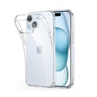 Back Cover Θήκη Σιλικόνης για iPhone 15 Διάφανο