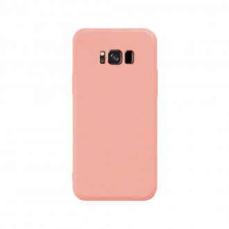 OEM Back Cover Θήκη Ενισχυμένης Σιλικόνης για Samsung Galaxy S8 Σομόν