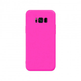 OEM Back Cover Θήκη Ενισχυμένης Σιλικόνης για Samsung Galaxy S8 Φούξια