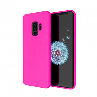 OEM Back Cover Θήκη Ενισχυμένης Σιλικόνης για Samsung Galaxy S9 Φούξια